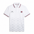 Polo Sergio Pérez Cadillac F1 2026 Blanco Tommy Hilfiger - vista 1