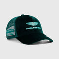 Gorra Aston Martin F1 Silverstone GP 2026 Verde Puma - vista 1