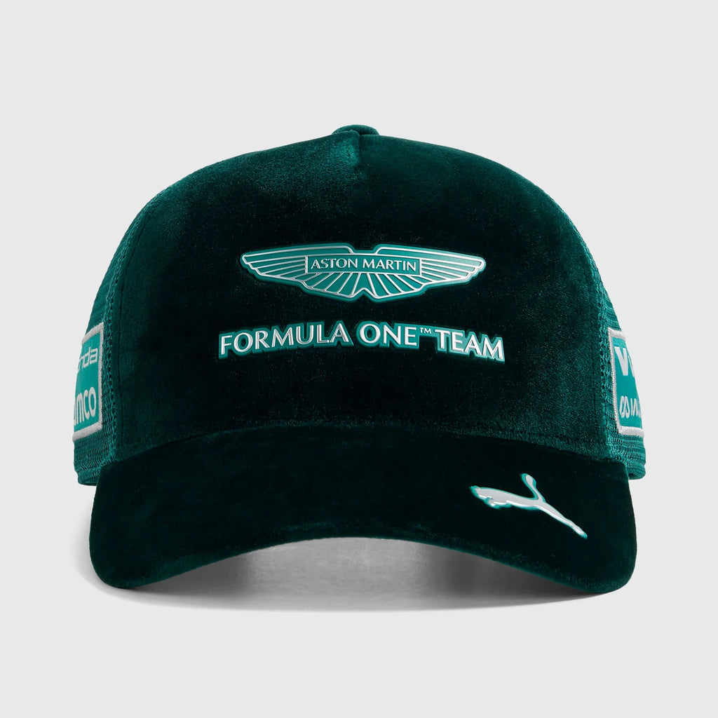 Gorra Aston Martin F1 Silverstone GP 2026 Verde Puma - vista 2