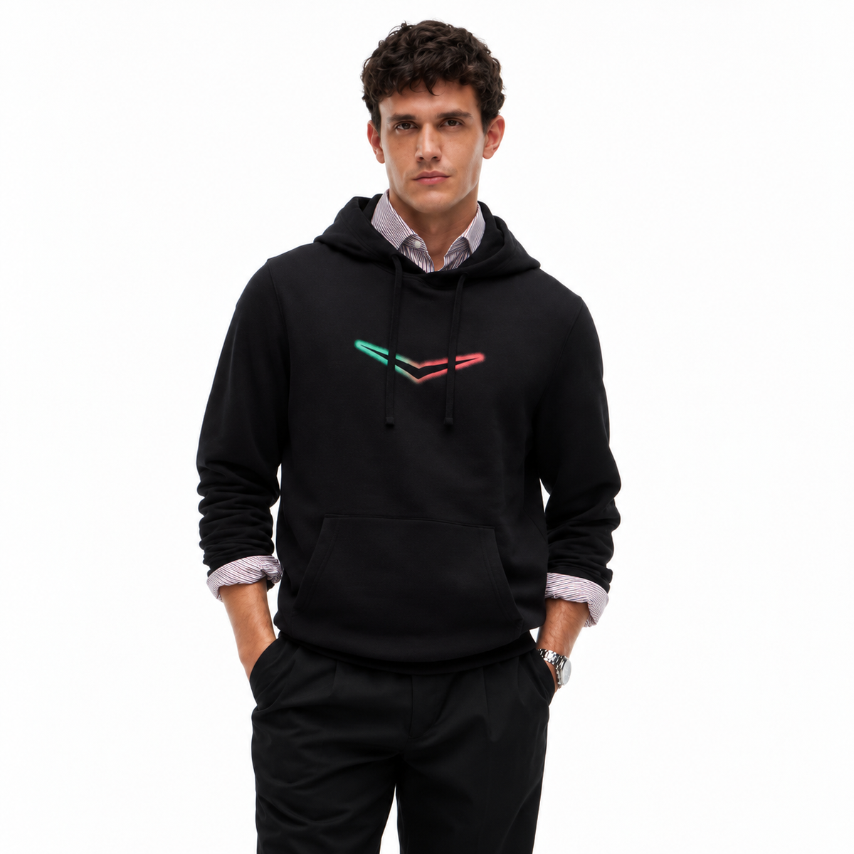 Sudadera Cadillac F1 2026 Negra Tommy Hilfiger - vista 2