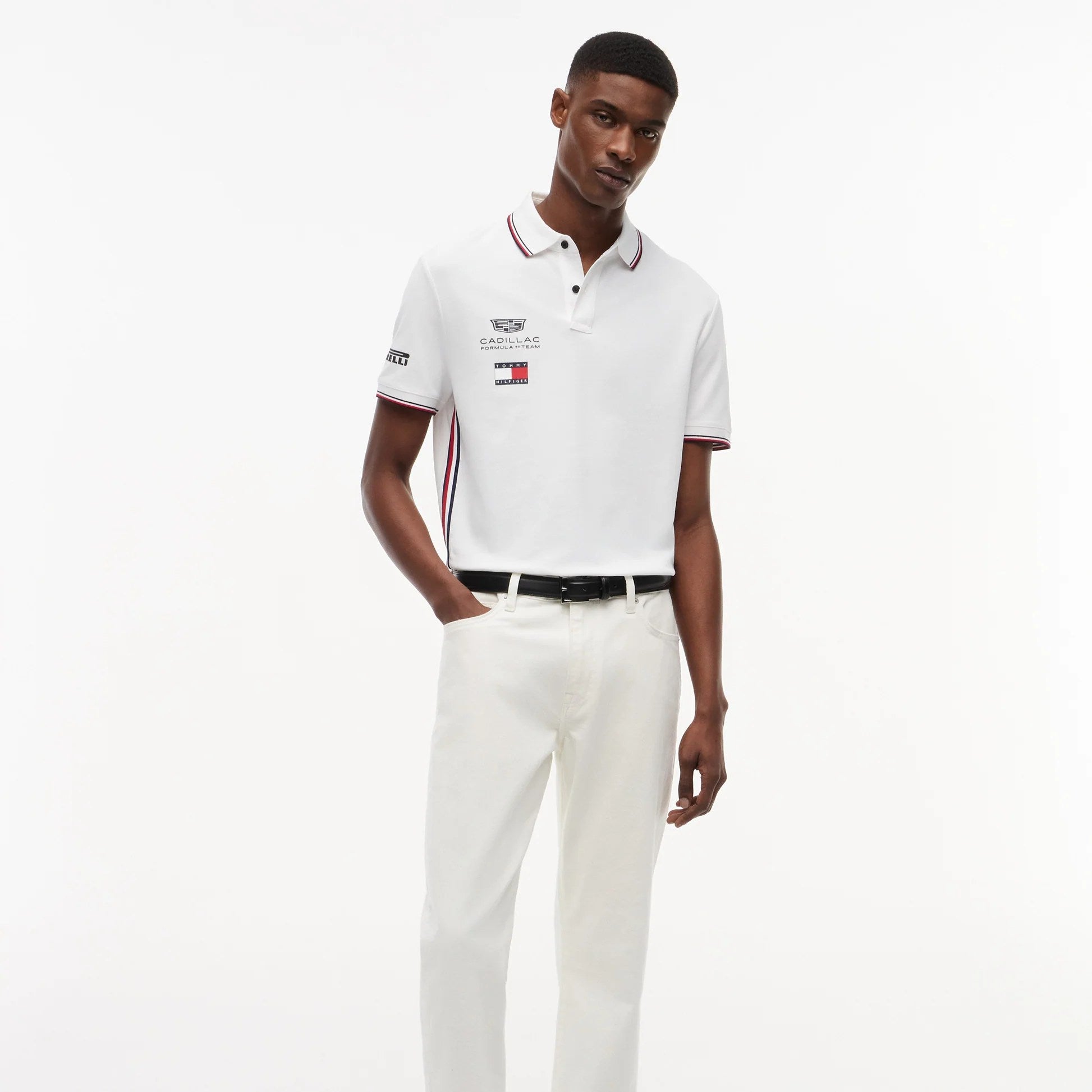 Polo Cadillac F1 Oficial 2026 Blanco