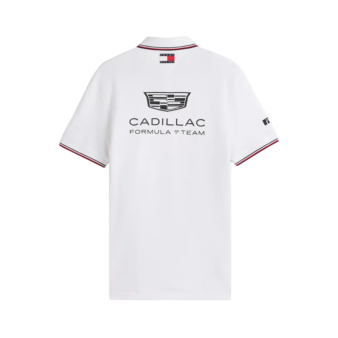 Polo Cadillac F1 Oficial 2026 Blanco