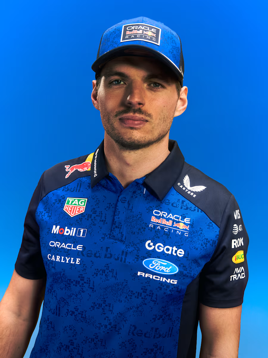 Gorra Oficial Max Verstappen Red Bull F1 2026