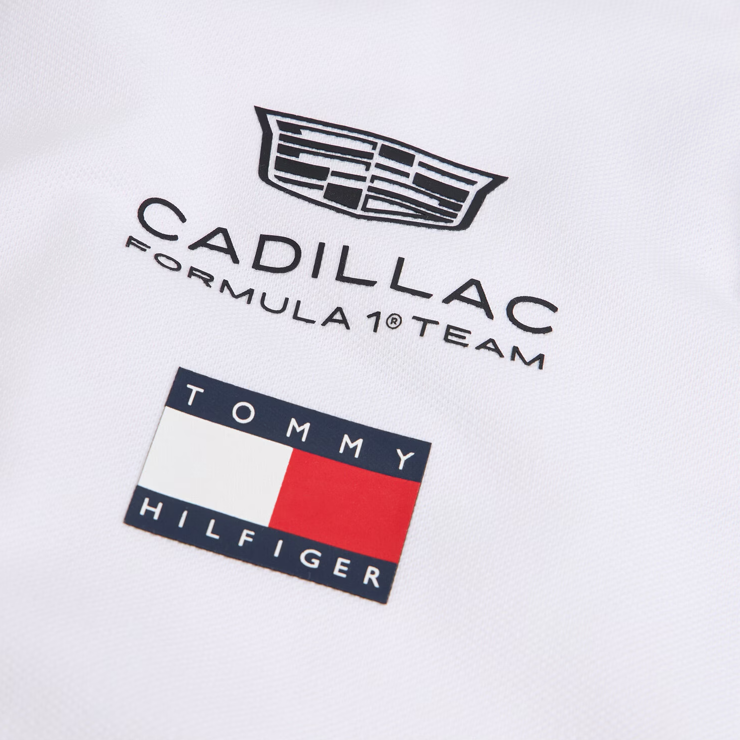 Polo Cadillac F1 Oficial 2026 Blanco