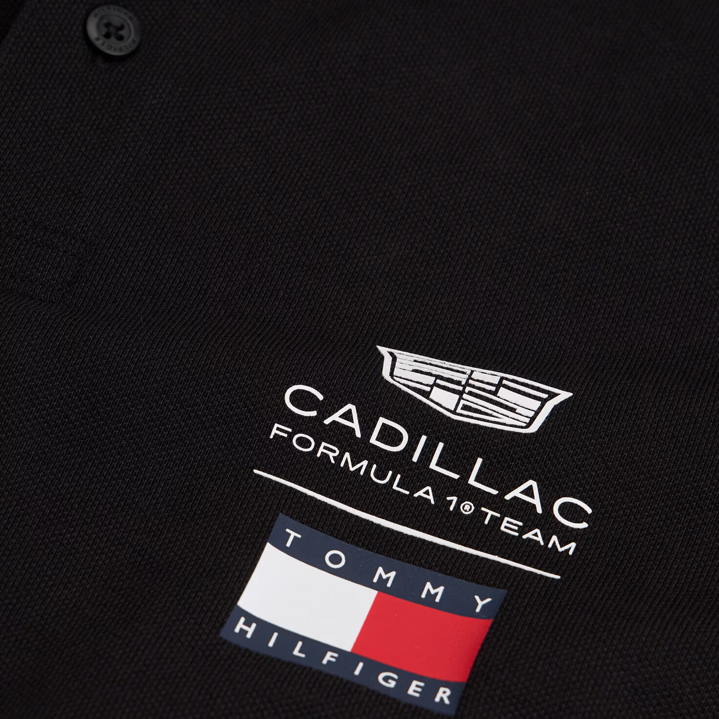 Polo Cadillac F1 2026 Oficial Negro